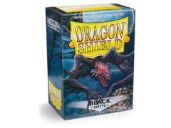 Dragon Shield Sleeves: Matte Black  (100ct)